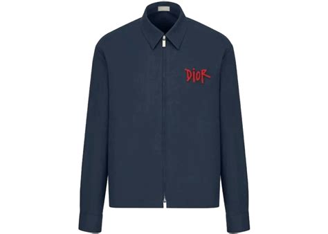 dior and shawn zipped overshirt